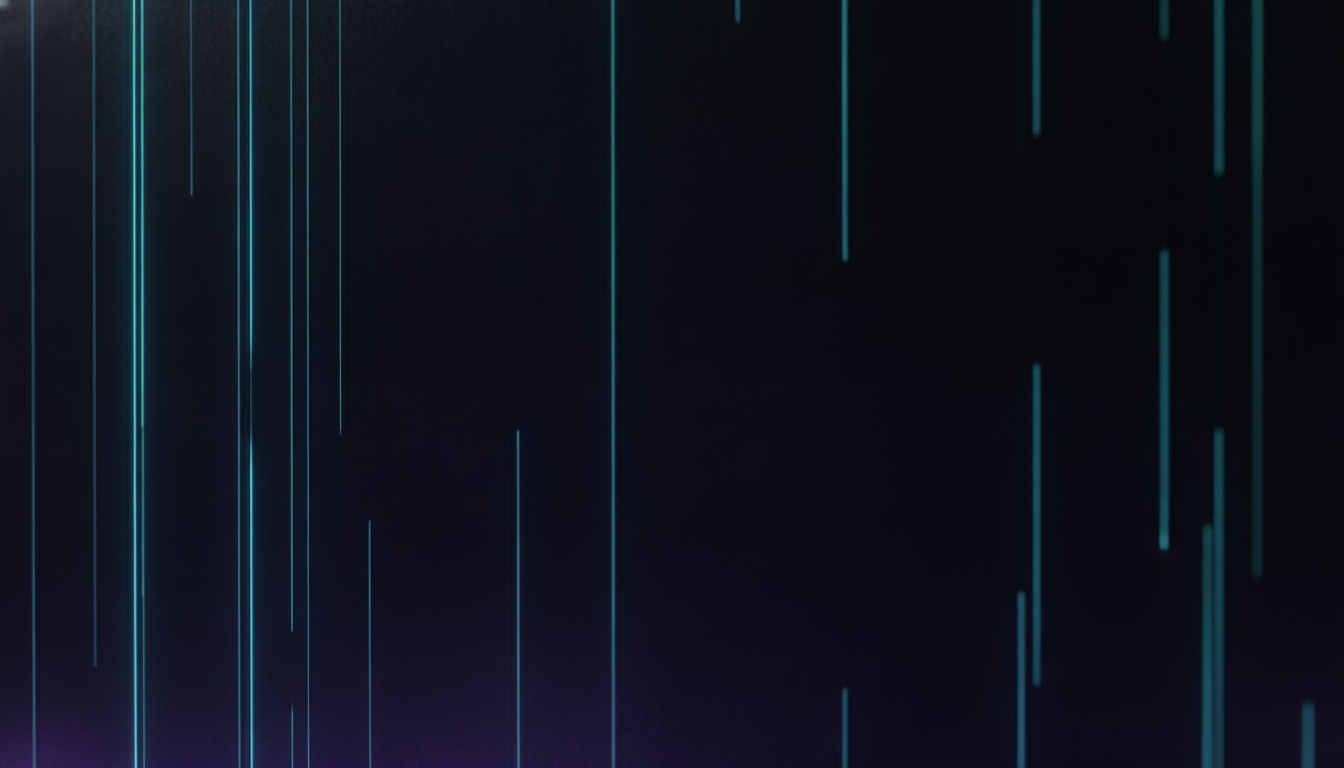 Abstract vertical neon-line surface texture